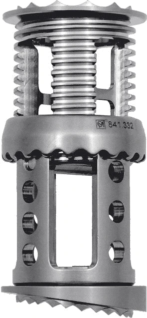 Distraction Cage Ø22 mm for Lumbar Spine Replacement, Art. 841.337