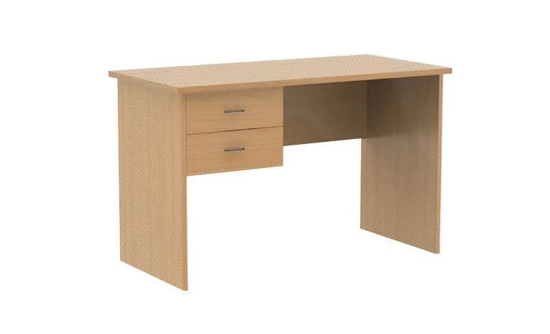 Desk with Hanging Cabinet for Offices - Model SP-4 by Edelwood