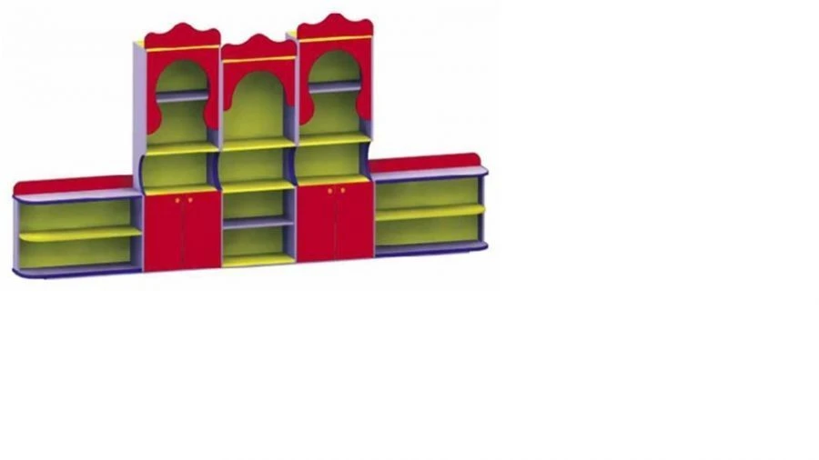 Straight Children's Wall - Customizable Design and Colors