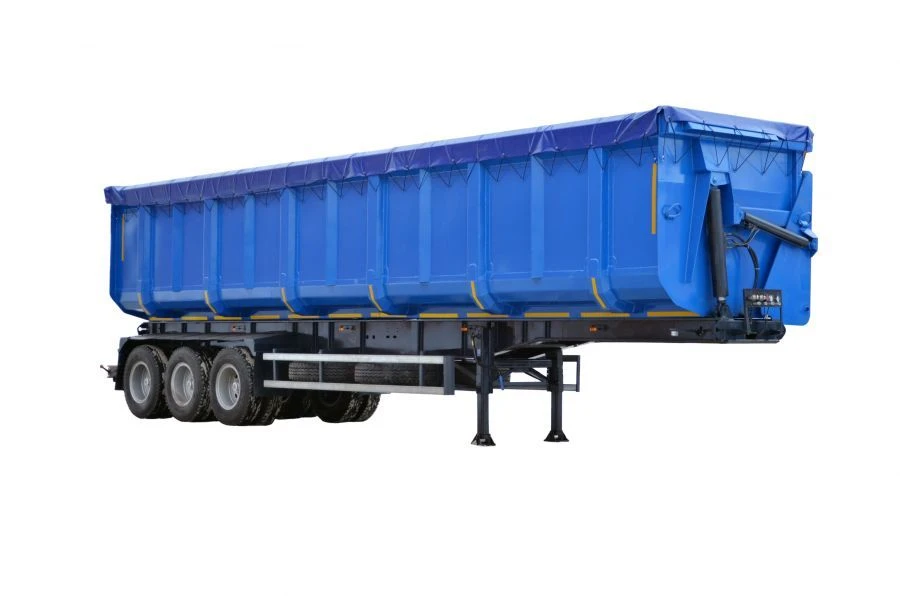 Tonar 95236 Dump Semi-Trailer for Bulk Construction Transport