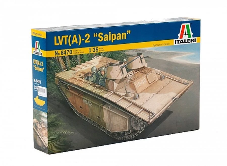 LVT-(A) 2 Saipan Tank Assembly Model
