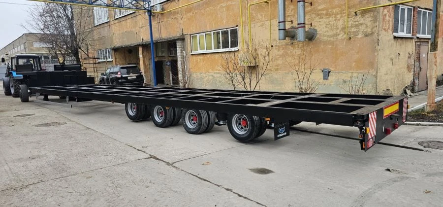 Semi-Trailer for Container Transport Type 8490A, Modification 8490A5