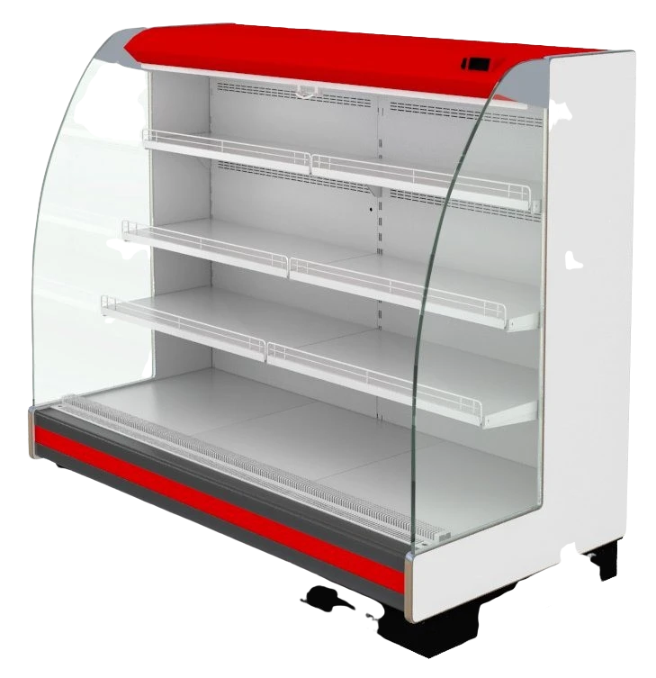 Universal Wall-Mounted Refrigerated Display Case Warsaw 160/92 VXSnp-1.875