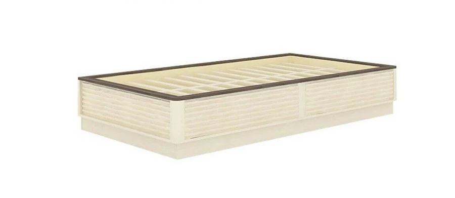 Calypso LD.509150.000 Bed 1200 Frame (Dark Sonoma H/Strihlak)