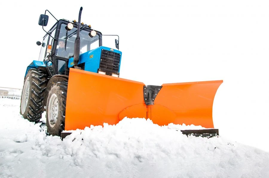 Butterfly" Snow Plow Blade 2-Wing Heavy-Duty Steel