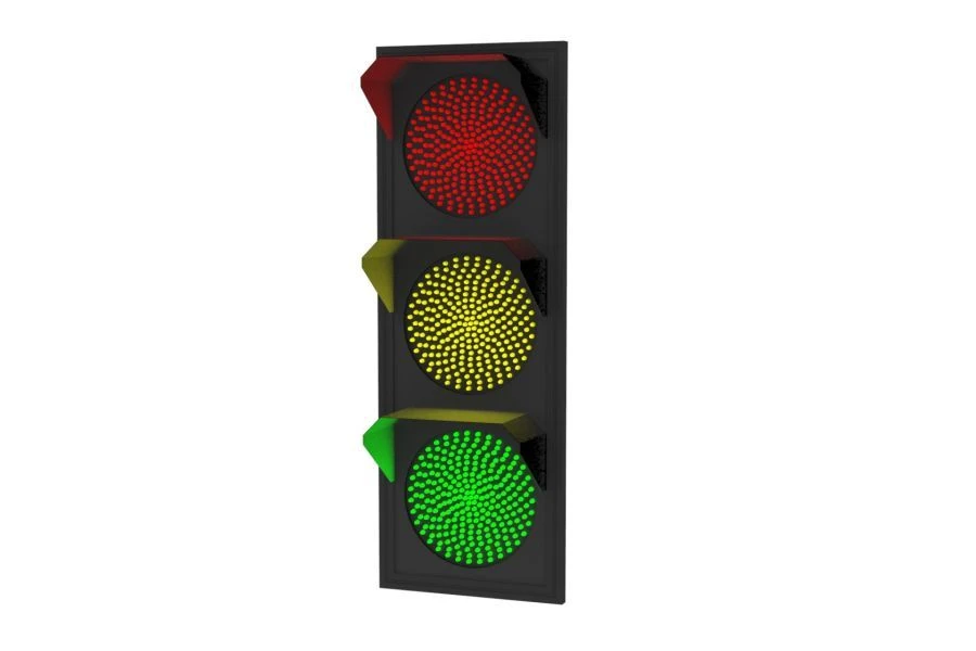 Ultra-Slim Traffic Light T.1.II