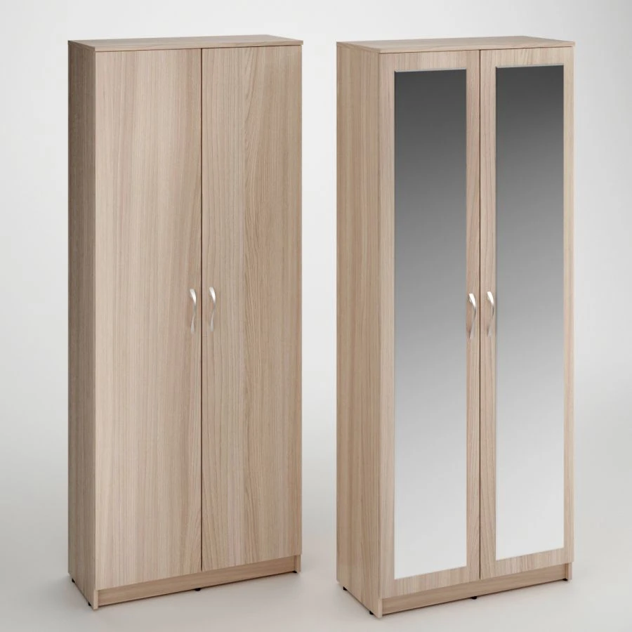 High Closed Cabinet with 2 Doors