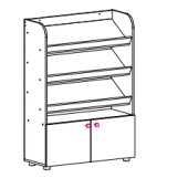 Demonstration Display Rack by Alliance-S