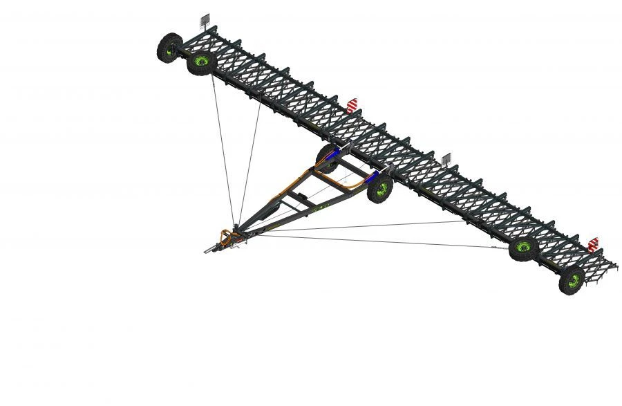 Hydraulic Hitch SГS-17 for 140 HP Tractors