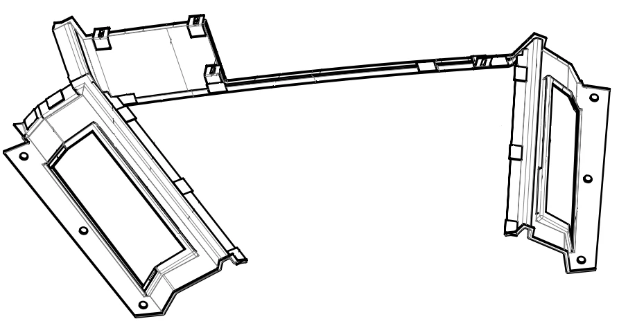 Ceiling Panel S.15M-30.10.120 for Tram Interiors