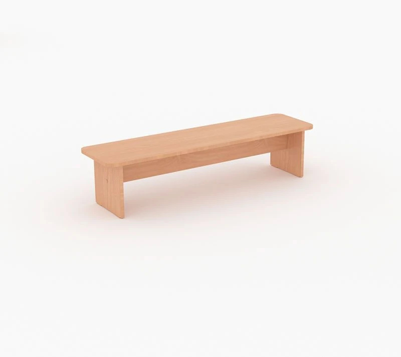 Bench SK-1 with Laminated Particle Board Seat and Body