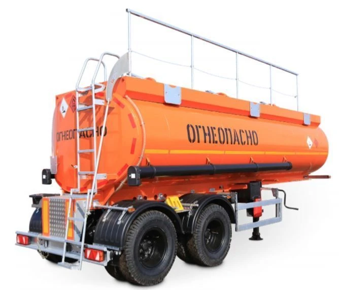 Fuel Tank Semi-Trailer PPC NEFAZ 96742 with Axles