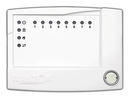 Security and Fire Alarm Control Device PPKOP 011-8-1-011 M(8) Prityk-A-4(8)