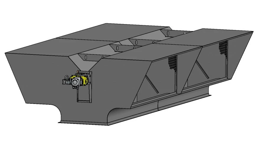 Castex-14-3 Duct Damper 1100x6400 for Airflow Control