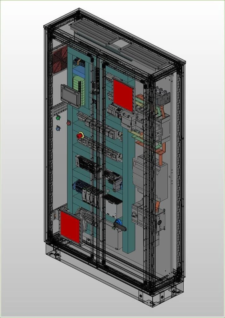 Control Cabinet KU for Compressor Operation Model KU SHU 100