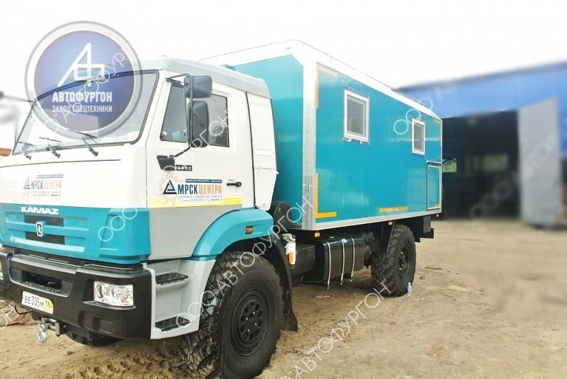 Medium Rescue Vehicle on KAMAZ-43502 Chassis (Type 27393)
