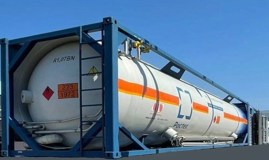 Containerized Cryogenic Mobile Fueling Complex for LNG KMTZK-18 (20)