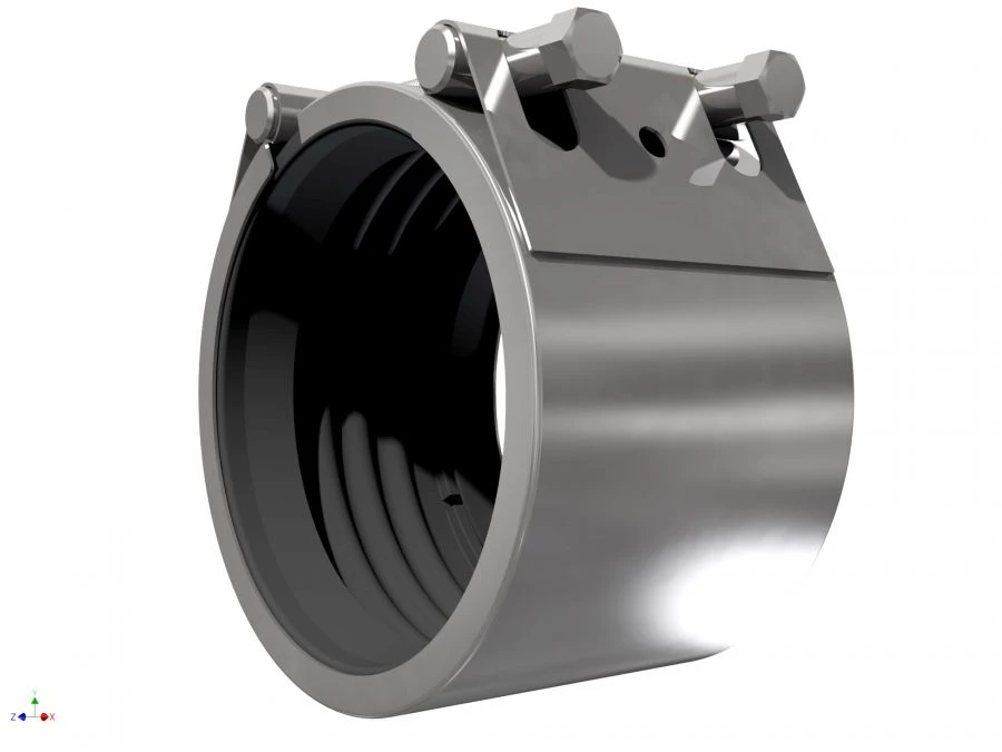 Stainless Steel Pipe Coupling for Jointing, 26.9 - 168.3 mm NSK C1