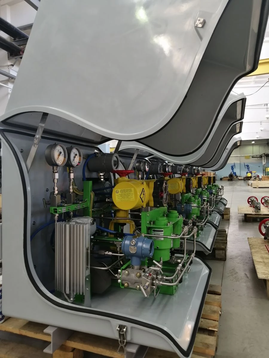 Inhibitor Injection System for Hydrate Prevention SRPI