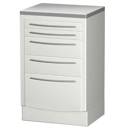 Medical Folding Table with 5 Drawers Model CE 118M