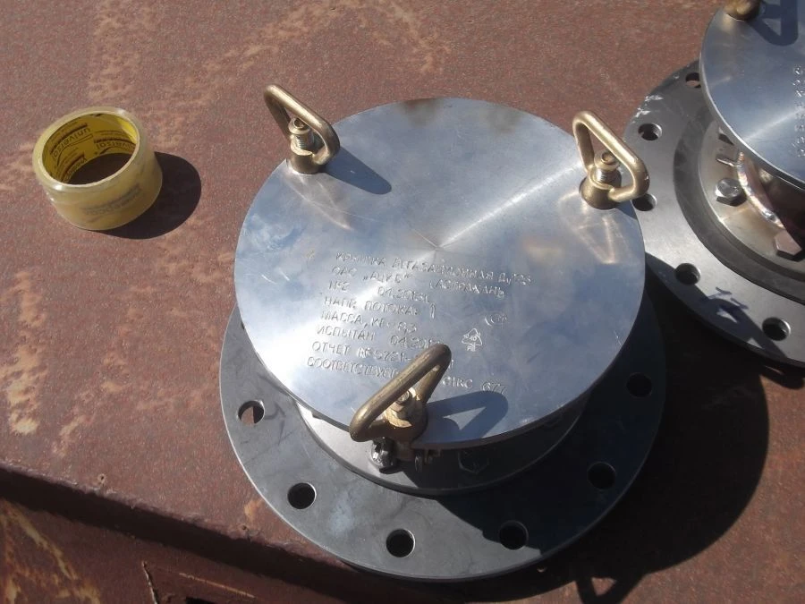 Degassing Covers KД-150 for Oil Tankers