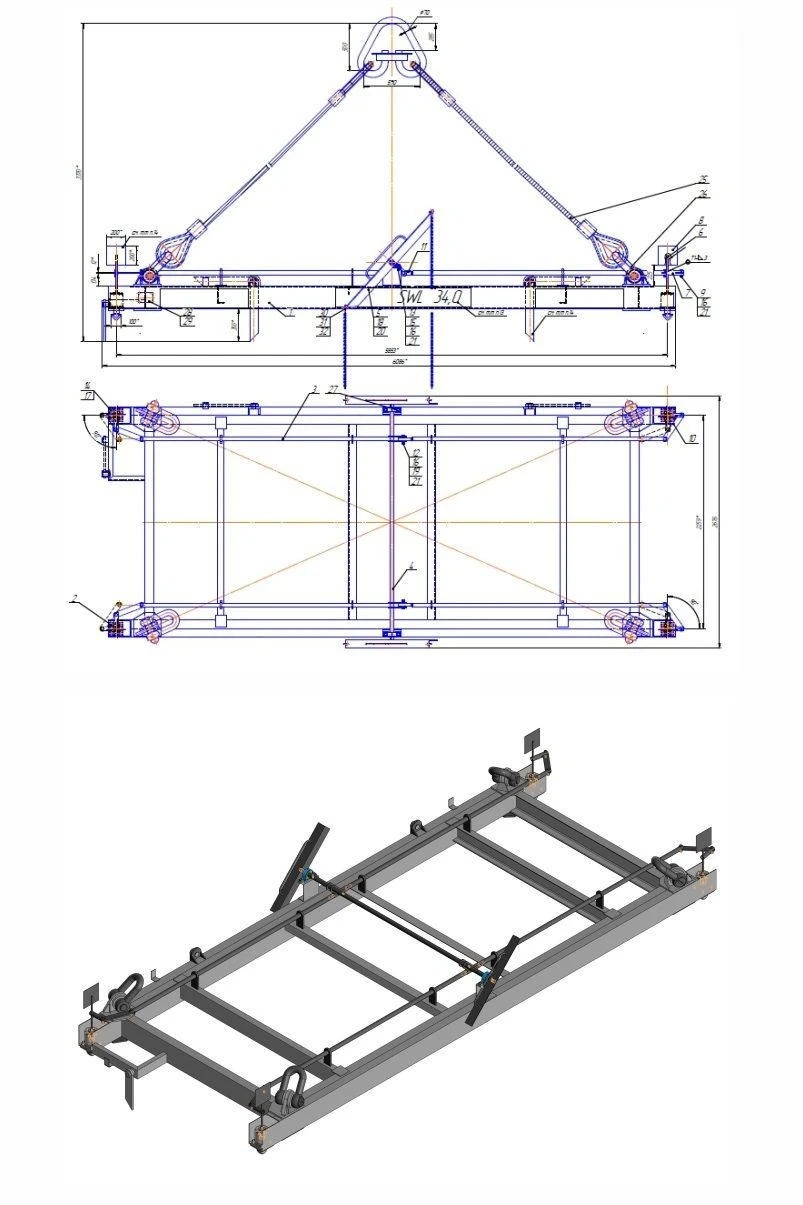 Load Beam BLCI.364329.006 - 34t Capacity