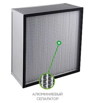 Absolute Air Filter FVA-I with Aluminum Separator