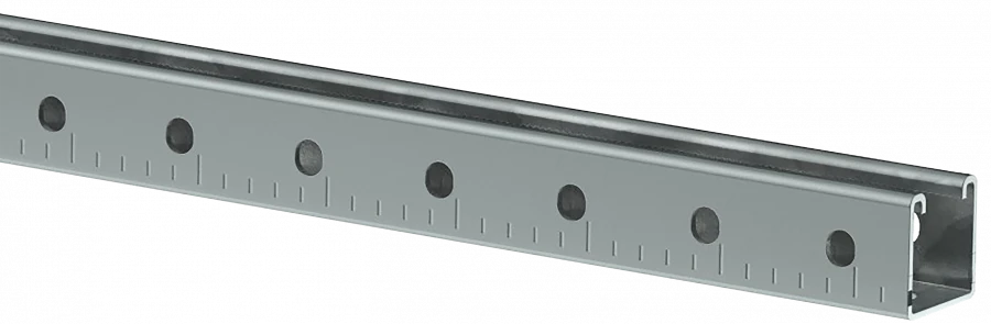 Perforated Strut Profile 41x41x2700mm 2.5mm IEK