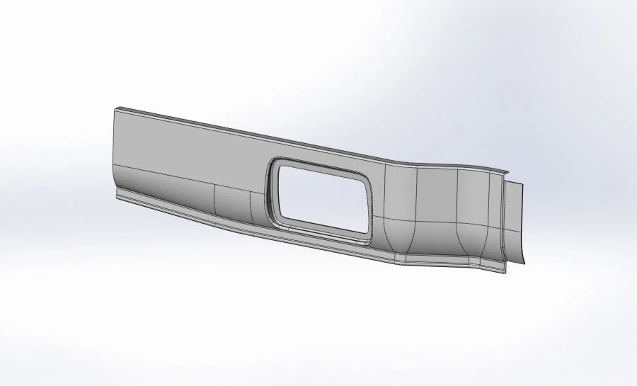 Front Podium Cladding for Third Axis Left - 6299-401-5102054