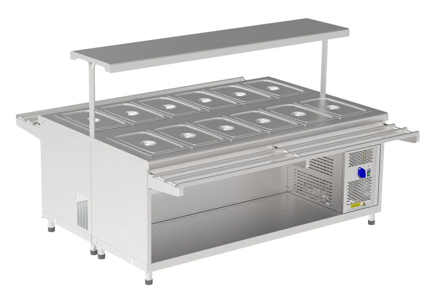 Eco Series Salad Bar Display Refrigerator PVV(N)-140CM-02