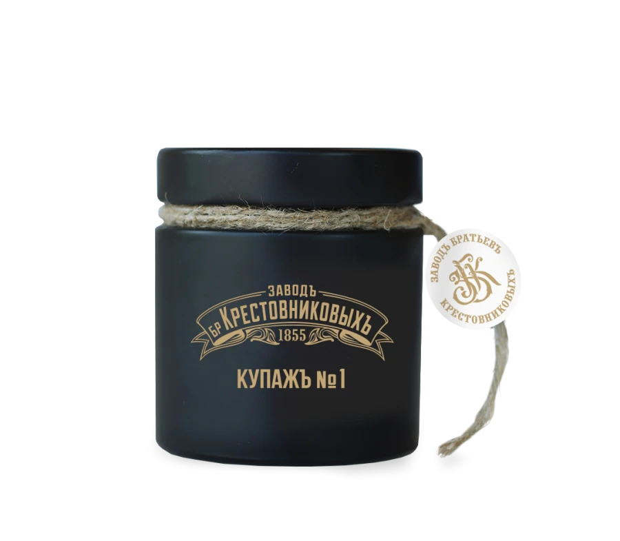 Decorative Aromatic Candle "Zavod Bratyev Krestovnikovykh Kupazh No.1
