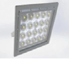 Architectural Cap Flood Light for Facades and Outdoor Spaces