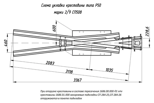 Cross Type R50 Mark 2/9 (Project SP508) for Rail Junctions