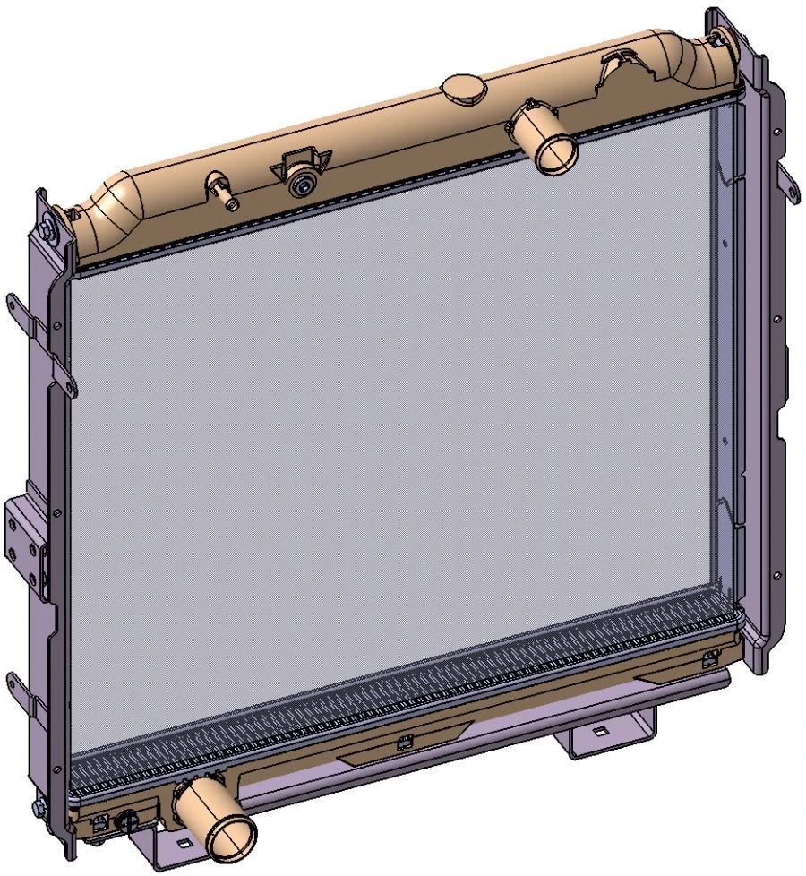 Engine Cooling Radiator for Bus 2831-055-0001