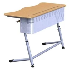 Adjustable Two-Seater Desk for Educational Institutions, Model PL-DEП2-4