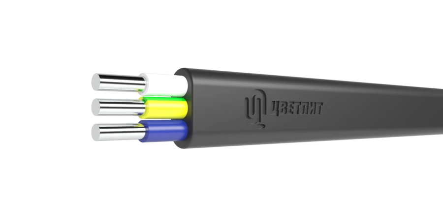 Flat PVC Insulated Power Cable 1kV ABVG-P 3x2.5