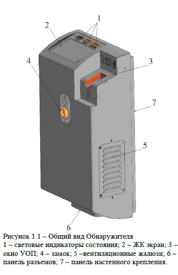 Explosive Substance Detector "SHELF-T