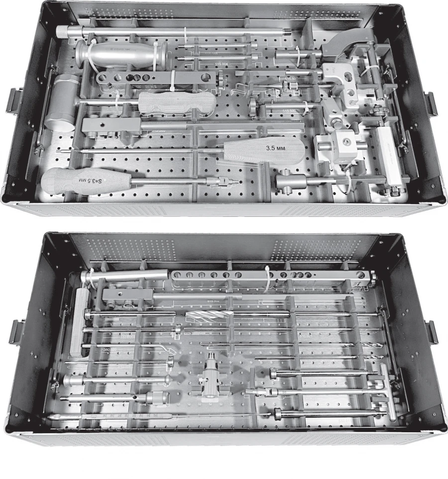 Tool Storage Containers for Intramedullary Osteosynthesis - Art. 520.790