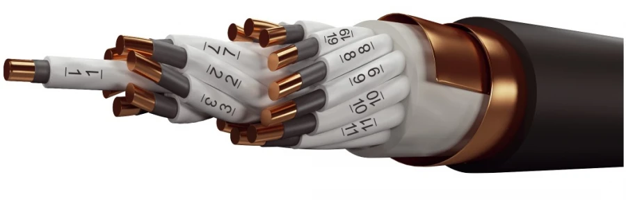 Fire-Resistant Control Cables with Polymer Insulation, Non-Flame Spreading, GOST 22483 Compliant