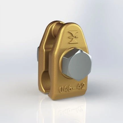 String Clamp for Copper and Copper-Steel Suspension Cables KS-046-42