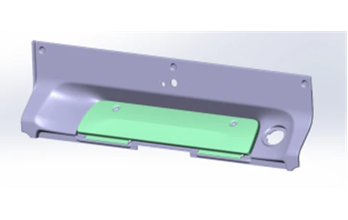 Front Panel PUD 5299-401P-5702030-10 for Vehicle Cladding