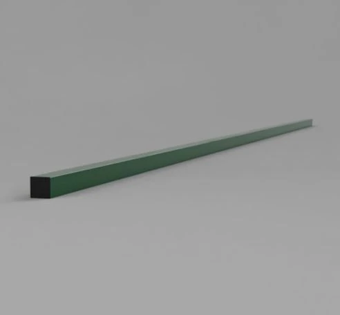 Galvanized Steel Post 60x60x1.5mm with Polymer Coating