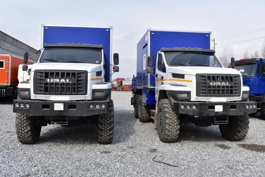 Specialized Cargo Van on URAL 73945-01 Chassis - GIRDS 5849AC Model