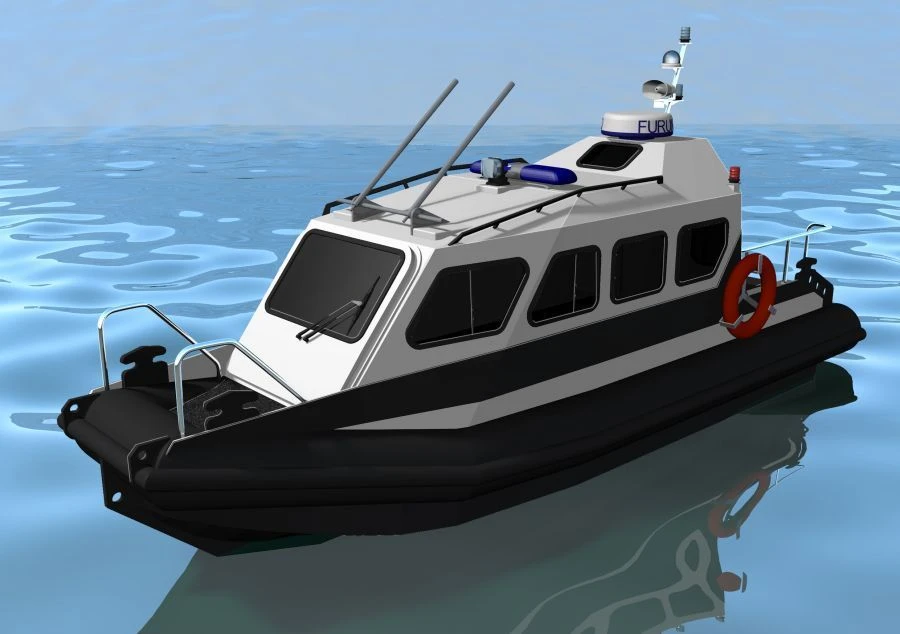 Multi-Purpose Boat "RIF75SK" Model 2 (Closed)