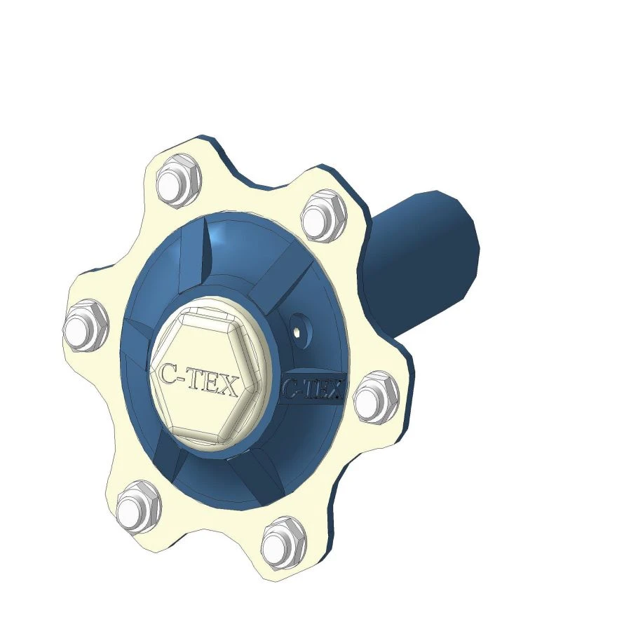 Semi-Axle P-205.65.225 for Agricultural Machinery