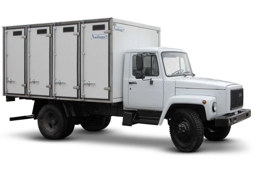 Bread Transport Van Type 27901 on GAZ-3308 Chassis Model 27901-0000010-43
