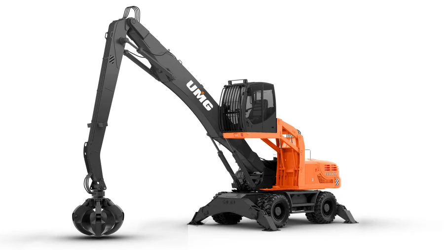 Wheeled Excavator-Loader E230WH with YAMZ 53416 Engine