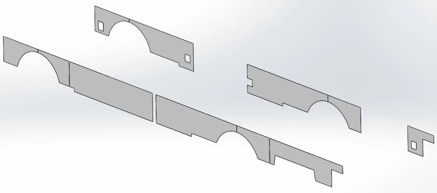 Interior Side Panel Trim Kit 6241-03-5402000