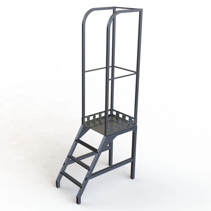 Fixed Height Aluminum Platform Ladder LPA-800-150