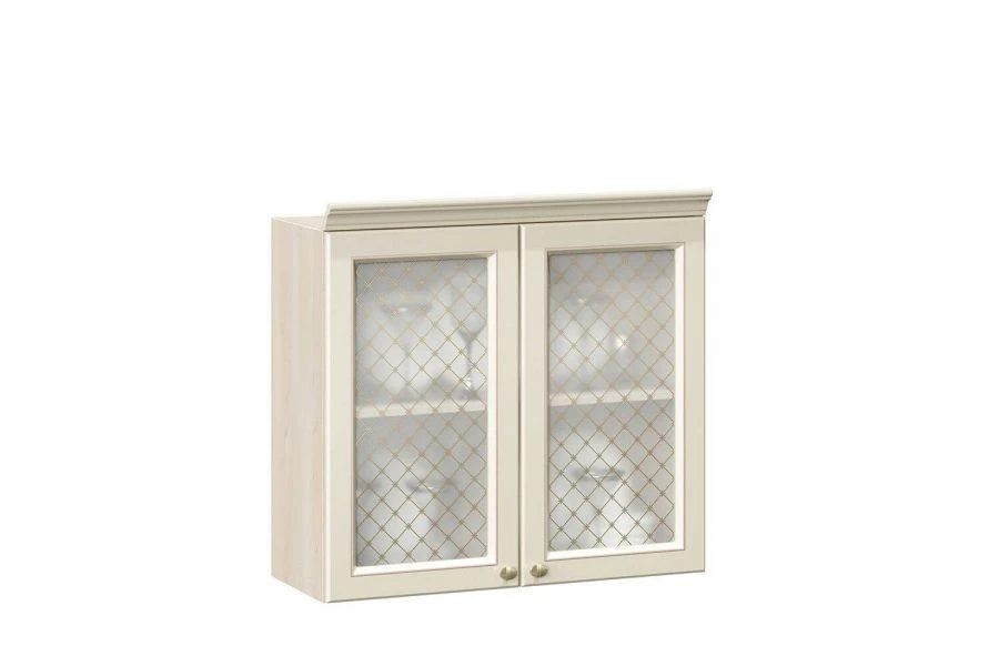 Assol LD 231.080.000 Cabinet 800 with 2 Glass Doors